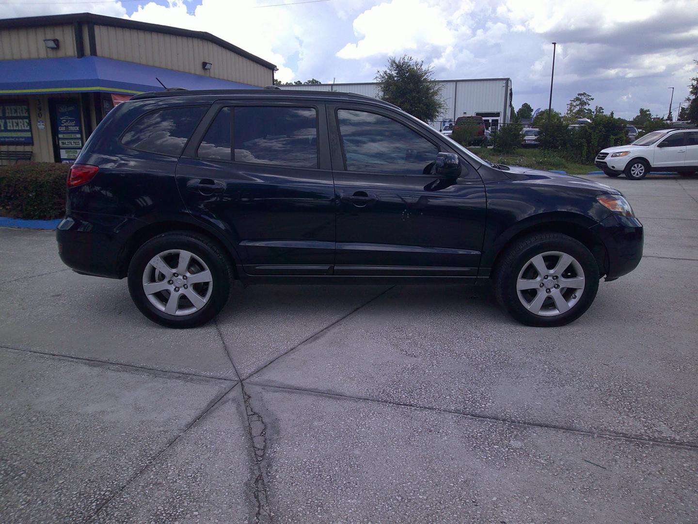 2007 BLUE HYUNDAI SANTA FE LIMITED; SE (5NMSH13E87H) , located at 1200 Cassat Avenue, Jacksonville, FL, 32205, (904) 695-1885, 30.302404, -81.731033 - Photo#2